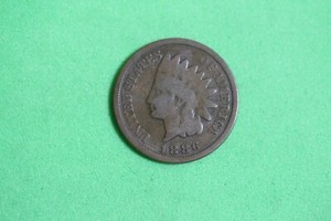Estate Find 1886 - Indian Head Cent!!  #K19912
