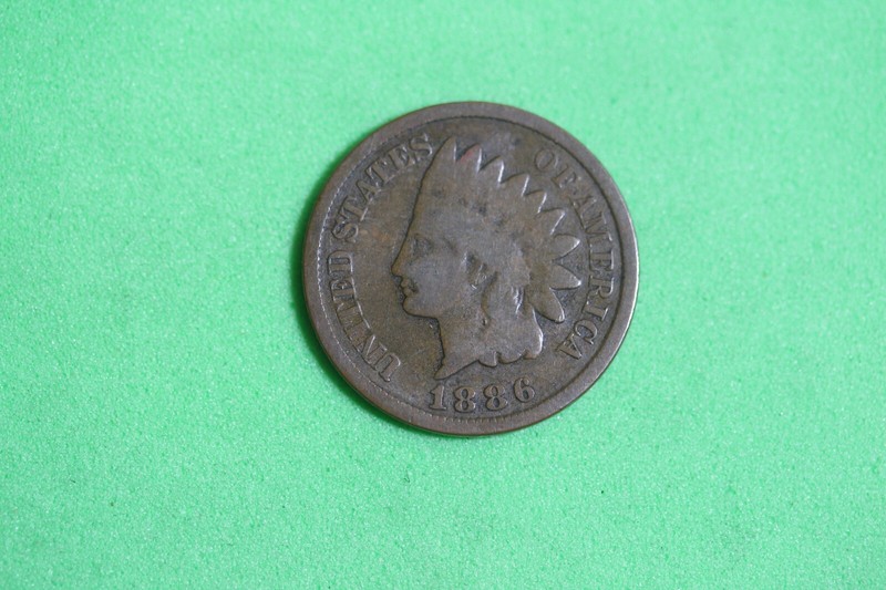 Estate Find 1886 - Indian Head Cent!!  #K19912