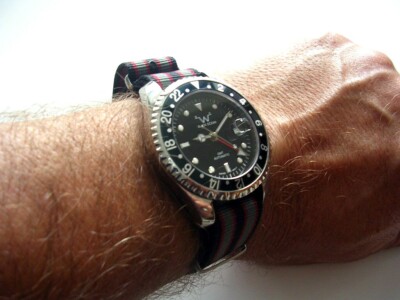 CINTURINO NATO&reg; G10 Pelle Di Bufalo RAF Cinturino Per