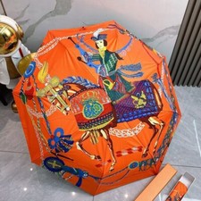 Automatic Horse Animal UV Protected Sun Rain Snow Folding Travel School Umbrella