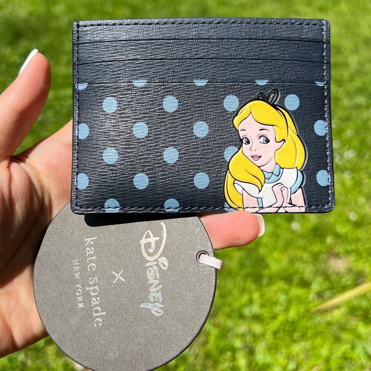 Kate Spade Disney Alice in Wonderland Small Card Case Credit Card