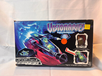 1987 Hasbro Visionaries Knights Of The Magical Light LANCER CYCLE Factory Sealed