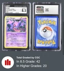 Pokemon Generations 35/83 Gengar 2016 Holo Rare CGC 8.5 NM/MINT+