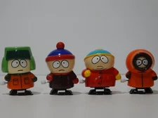South park wind up figurine set of the four boys: Kyle Kenny Stan Cartman 1998