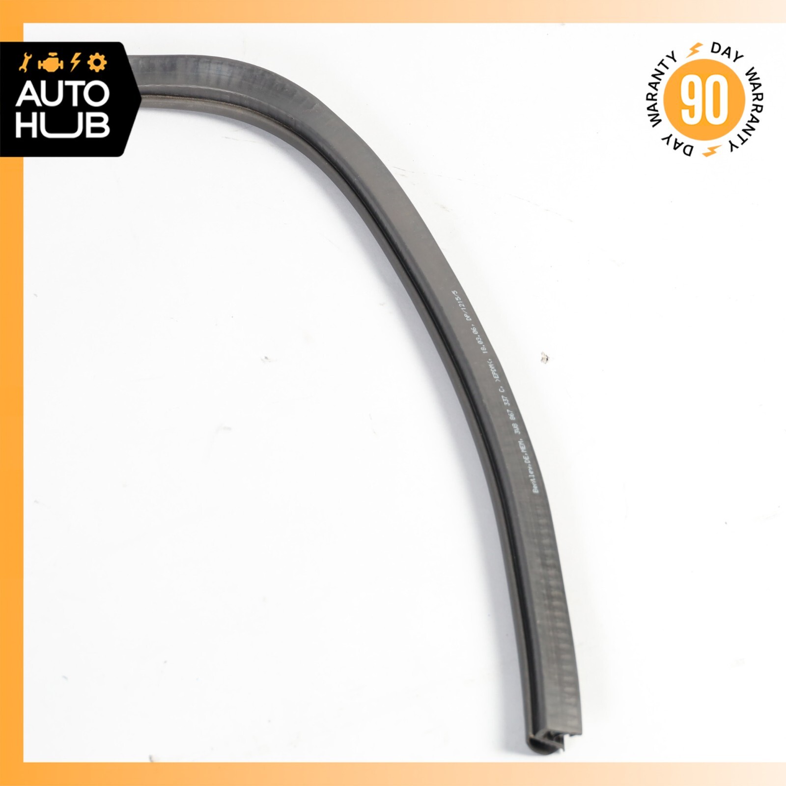 03-10 Bentley Continental GT Coupe Left or Right Side Lower Door Seal Rubber OEM