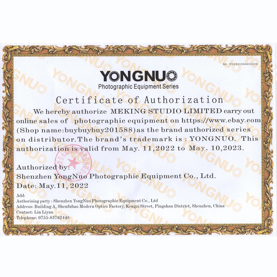 YONGNUO YN-568EX III Blitzgerät TTL 1/8000s Hohe Geschwindigkeit Für Canon/Nikon - Bild 2 von 4