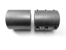 2 Steel bolt on tube clamps weld 1.625 1 5/8 universal roll cage mount cage 