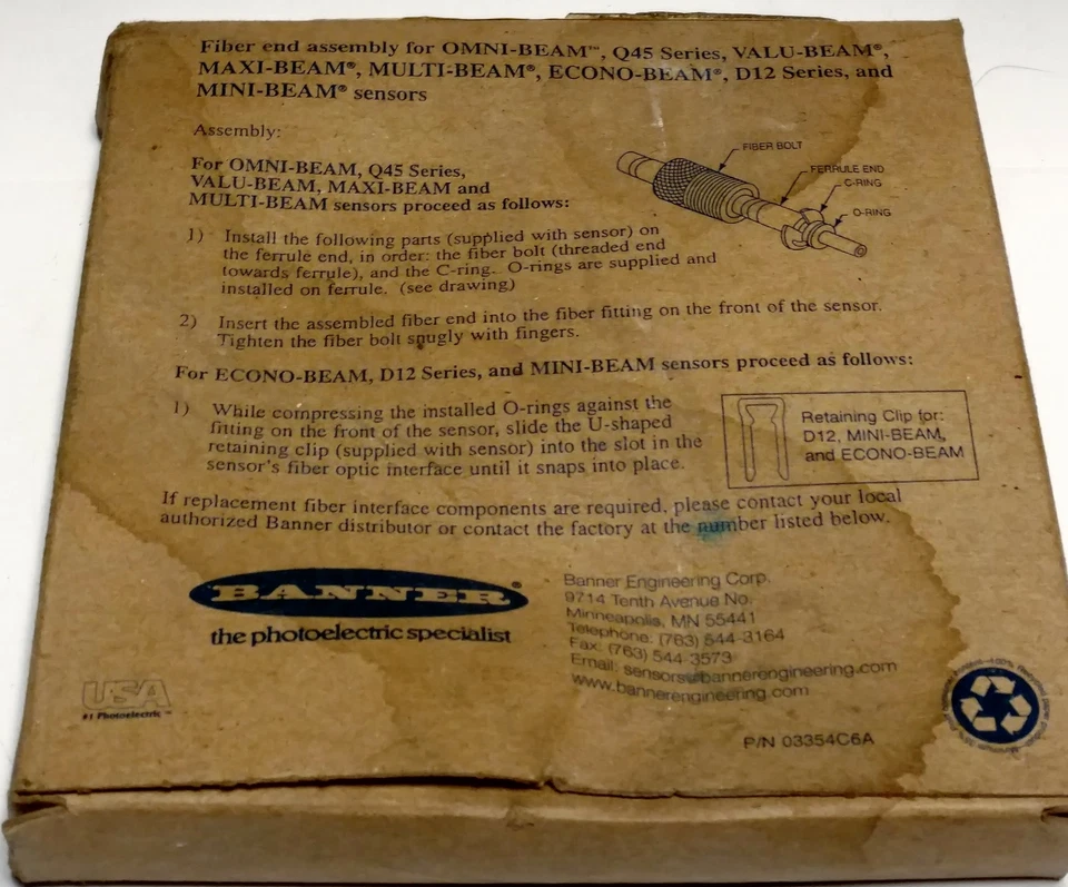 Banner Engineering 21815 / ITETA.753S Fiber Optic Cable - Image 2 of 4