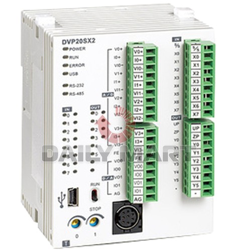 New in Box Delta Microprocessor Unit DVP20SX211R 20 point 8DI 6DO | eBay