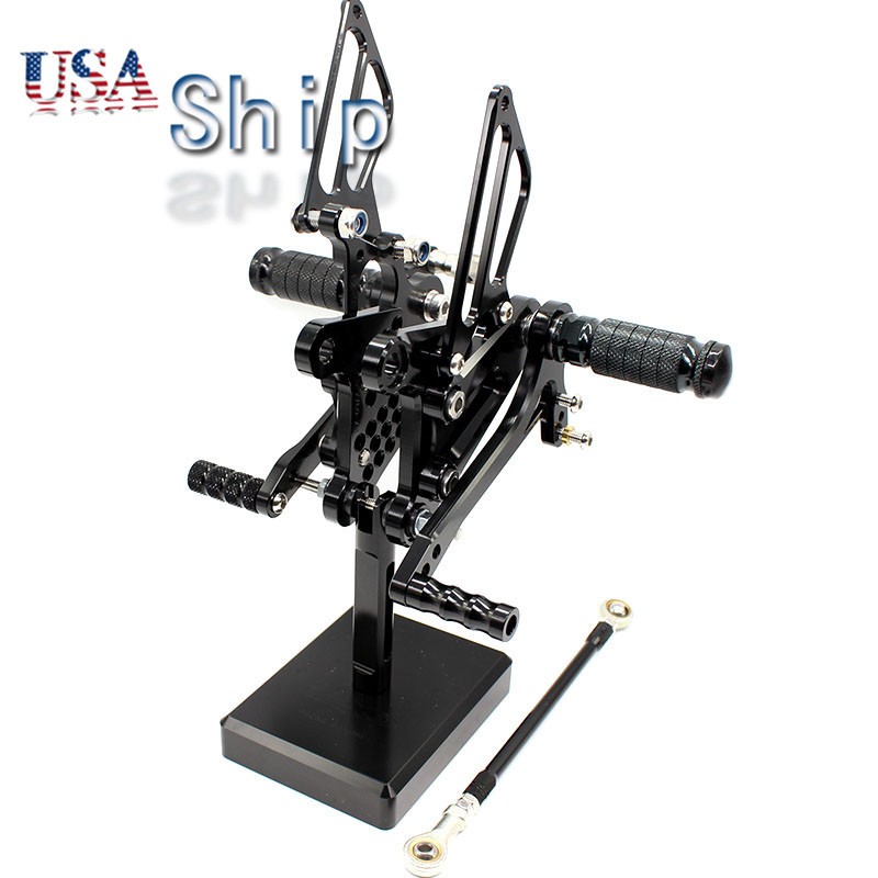 For KAWASAKI Ninja ZX6R ZX636 2009 2010 2011-2015 Footrests