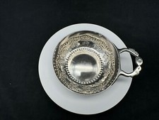 Antique French Sterling Silver Tastevin Wine Taster, 66 grams