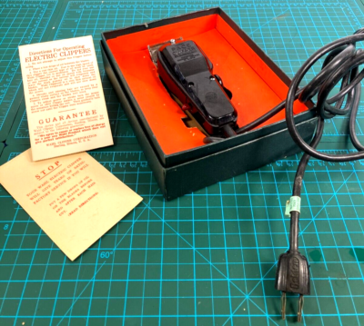 #ad #ad Vintage Wahl Pace Electric Hair Clipper Model H Tested Working W Box Paperwork $9.98
