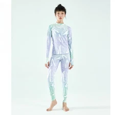 Women Ultra Soft Winter Quick Dry Base Layering Set Microfiber Fleece Thermal