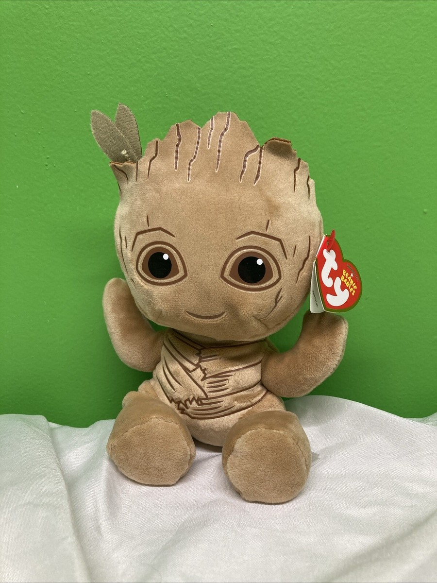 Groot Beanie Boo Ty Beanie Baby GROOT NEW Soft Plushy Version