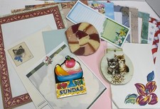 Stationary, Envelopes, Paper, Junk Journal, Mixed Media Art, Scrapbooking mixed