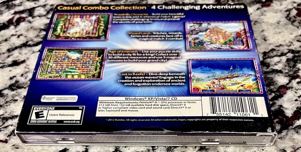 Casual Combo Collection PC CD-ROM WIN Vintage Video Game Wizard Age Chronicles - Image 3 of 4