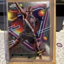SCOOT HENDERSON 2023-24 Topps Cosmic Chrome RC Blazers