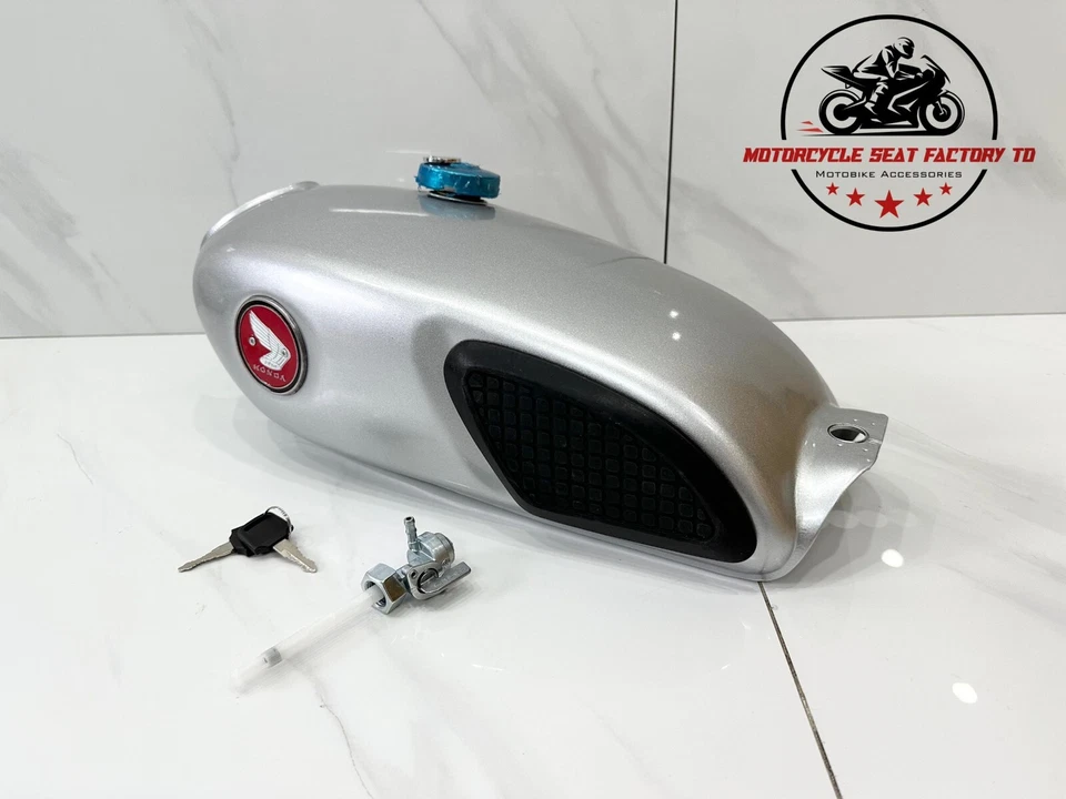 Honda CL50 Scrambler 1968. Бензобак или топливный бак для кафе гонщика CL70 K0 1969 г. - Изображение 4 из 4