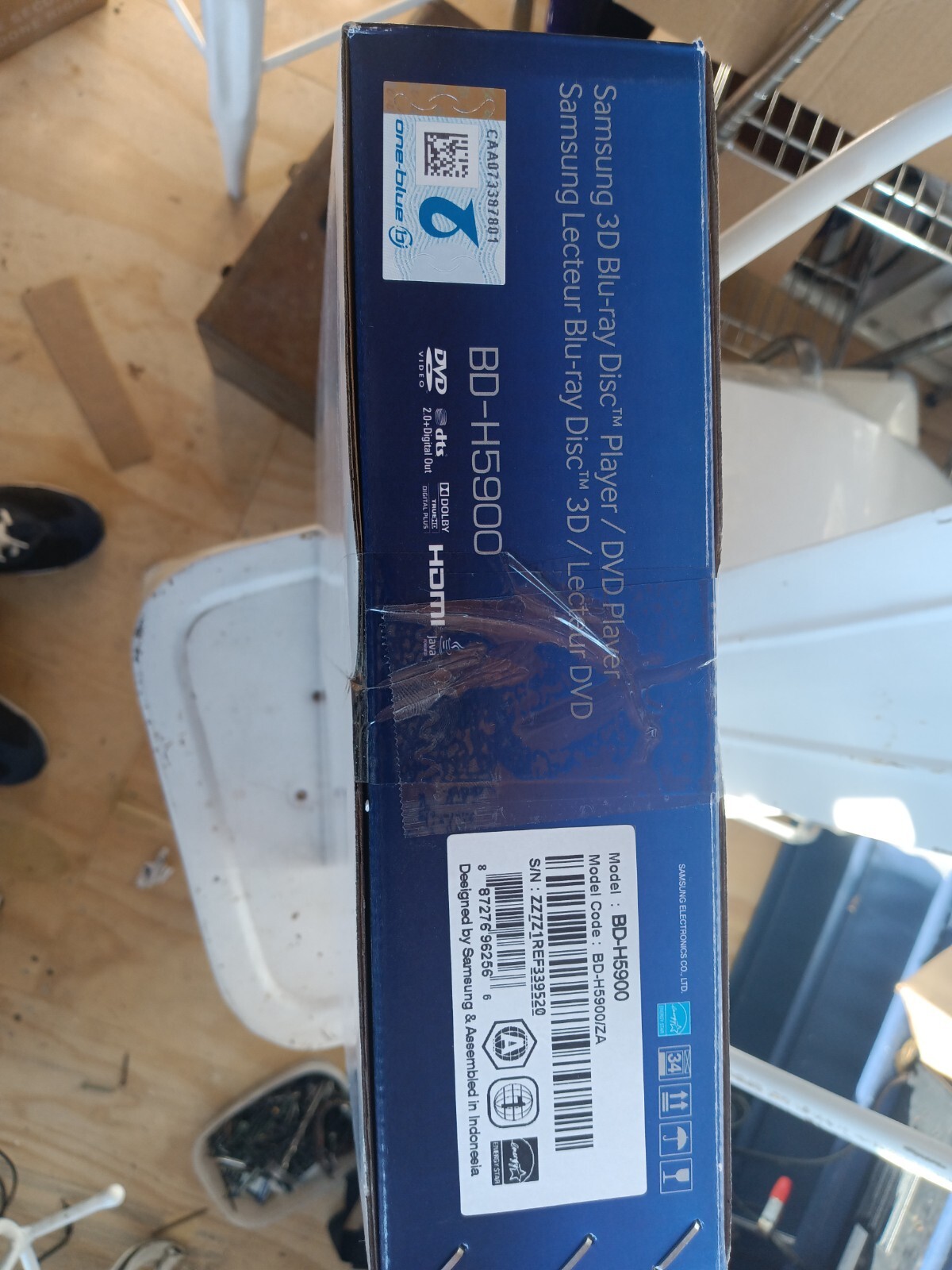 Samsung Bluray 3D DVD Disc Player BDH5900 eBay