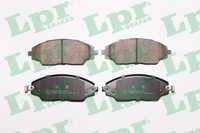 LPR 05P1846 Brake Pad Set, Disc Brake For Chevrolet
