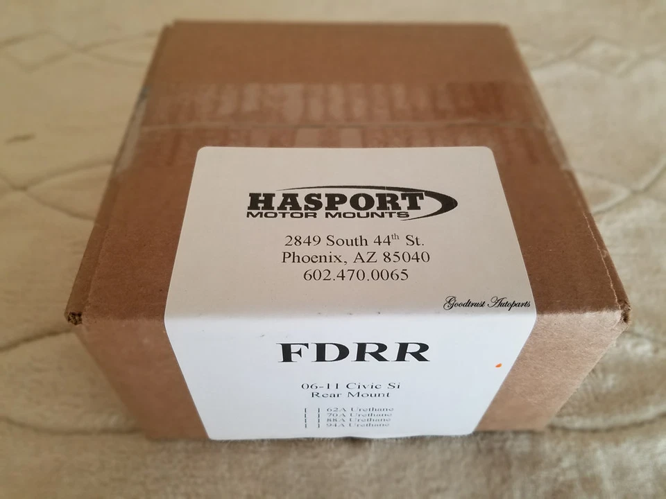 Hasport Mounts 06-11 Honda Civic Si Coupe/ Si Sedan Rear Engine Mount FDRR-62A - Image 2 of 2