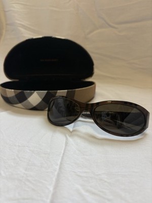 Burberry Women s Brown Tortoiseshell Sunglasses w/ Nova Check Case Made in Italy