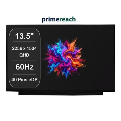 13,5'' LED LCD Bildschirm Ersatz für BOE NE135FBM-N41 Laptop 60Hz QHD Panel Matt