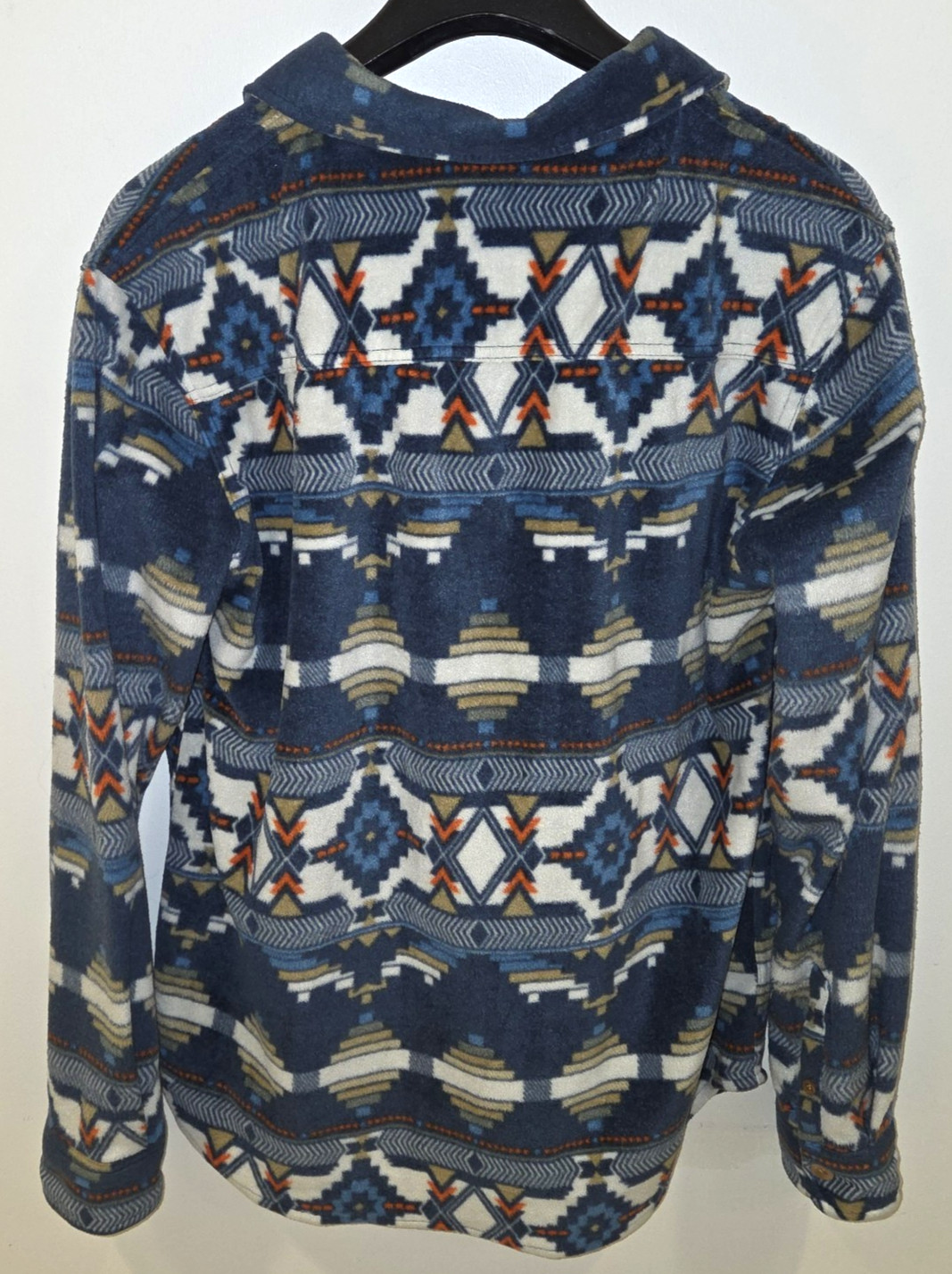 Valor Soft Fleece Button Up Aztec Pattern Long Sl… - image 2