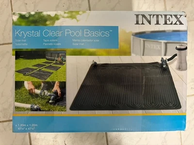 2 Stück INTEX Poolheizung 120x120 cm Solarmatte Solarkollektor Solarheizung, Neu - Bild 1 von 2