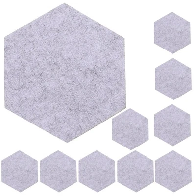 10 Pcs Filz Pinnwand Dekorative Filztafel Erinnerungstafel Filzbretter - Bild 1 von 4