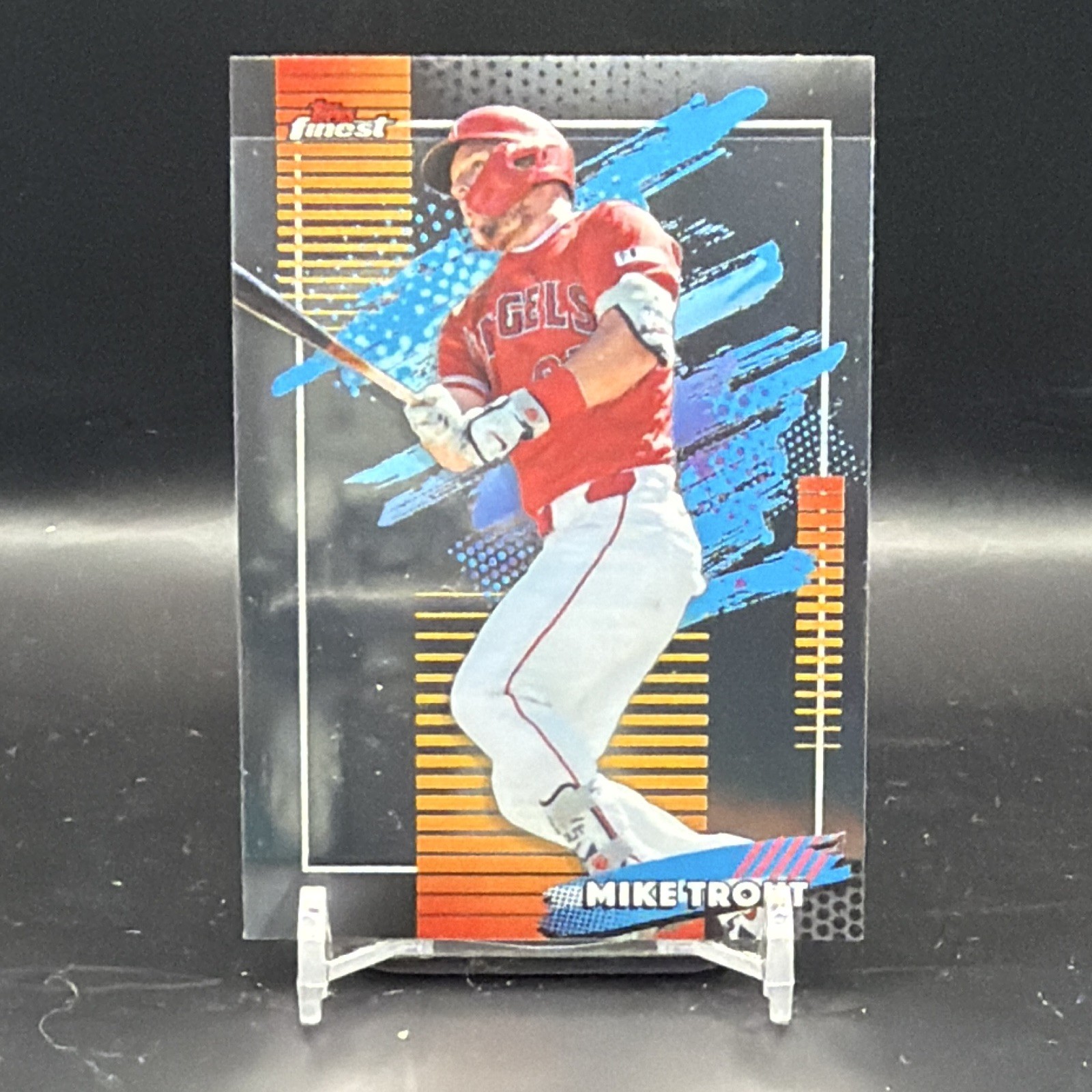 Topps 2025 Finest Major League Performance Insert Mike Trout Angels MU-28