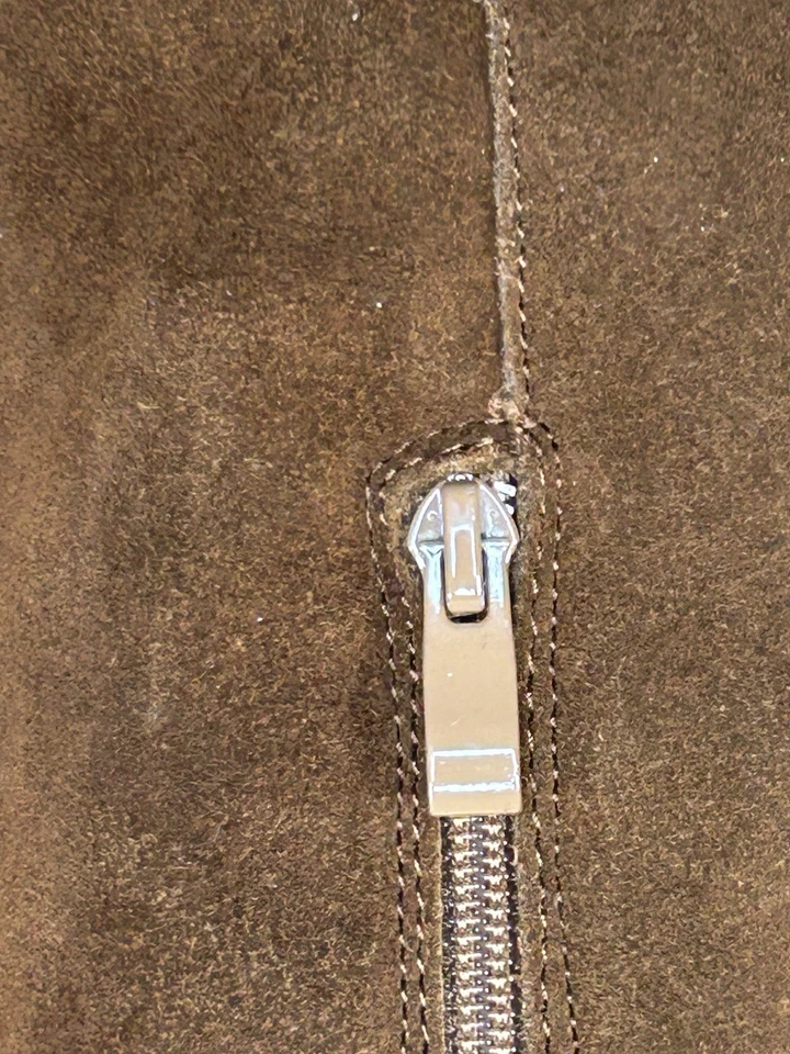 Sbicca Vintage Women’s Size 6.5 Collection Brown  Leather Suede Knee-High Boots - Image 4 of 4