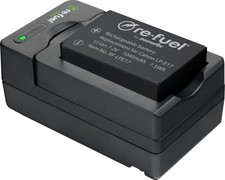 Qty: 2 Digipower Digital camera battery  charger kit for Canon LP-E17 Battery