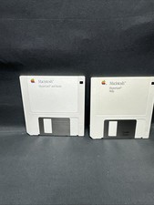 Lot 2 Apple Floppy Disks Macintosh HyperCard Help Stacks UNTESTED