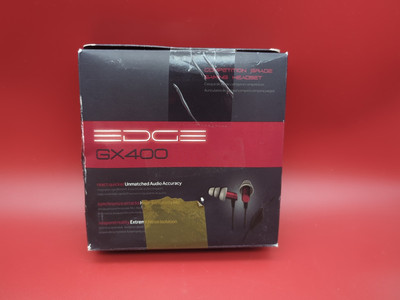E.D.G.E Acoustic GX400 gaming in ear earphones with mic- Made In USA