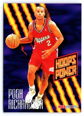 1995-96 NBA Hoops - Hoops Power Pooh Richardson #PR-23