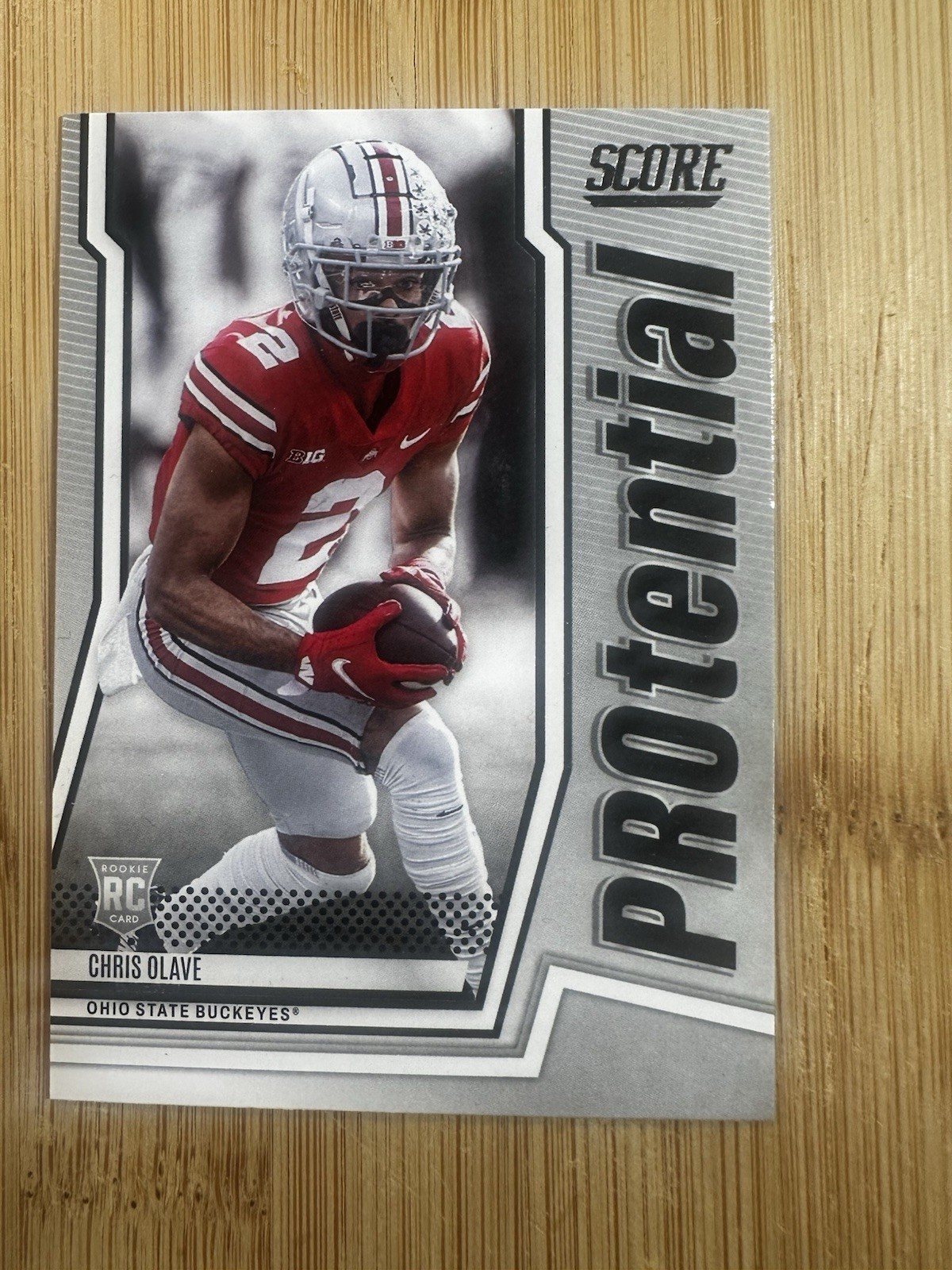 2022 Score Protential #P-CO Chris Olave Rookie Card,