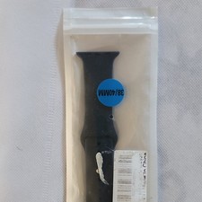 Black Silicone Strap Band for Apple Watch Series 1 2 3 4 5 38mm 40mm