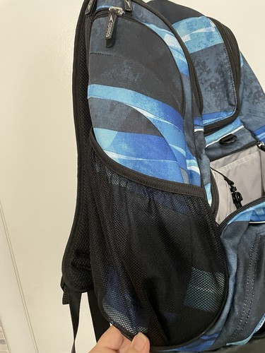 Speedo Teamster 35L Swim Laptop Backpack Blue Black Water Resistant Bottom - Picture 7 of 16