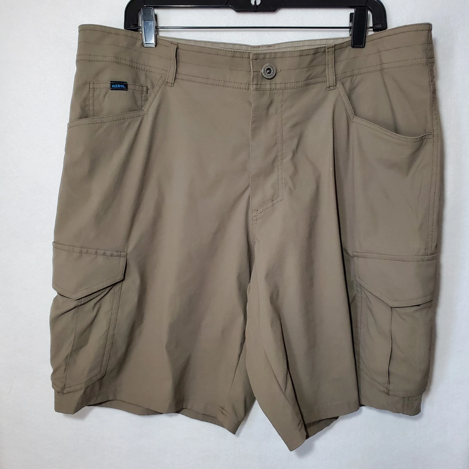 Kuhl Shorts Mens 38 Hiking Active Wear Outdoors Green Mountains Cargo