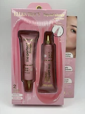 ELLEN TRACY Liquid Blush Matte Finish - Rose pink / Warm Coral 2pk