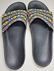 Adidas Adilette Mens Geometric Print Core Black Sandals Slides FX5856 Size 12 — photo 3