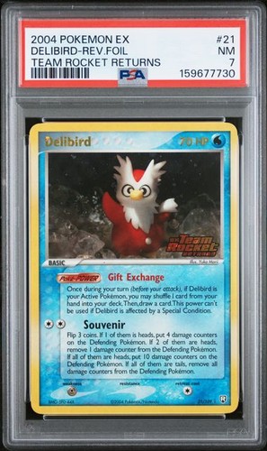 Delibird graded PSA 7 for sale on eBay