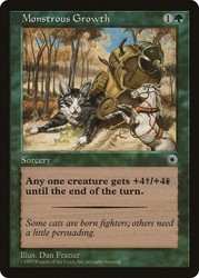 Monstrous Growth (Flavor Text) - Portal