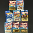 Vintage Hot Wheels (8) Ultra Hots, Hi-Rakers, 80s/90s Carded Diecast Cars Mattel