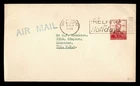 DR WHO 1959 IRELAND FDC? WILLIAM BROWN DUN LAOGHAIRE AIRMAIL TO USA R62331