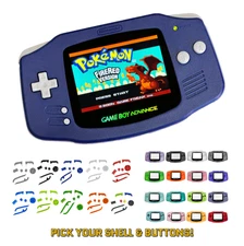 Nintendo GBA Game Boy Advance V5 IPS LCD Console System - Choose your colors!
