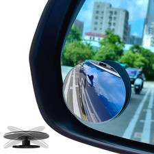 Car Blind Spot Mirror 2 Pack Frameless Side Blindspot 2 Inches Silver Car Blind Spot Mirror 2 Pack Frameless Side Blindspot 2 Inches Silver
