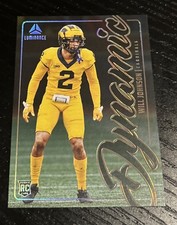 2025 Panini Luminance Will Johnson Rookie Dynamic
