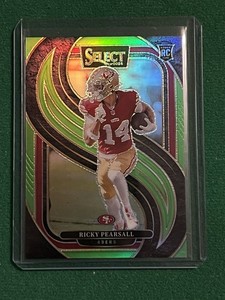 2024 Panini Select Ricky Pearsall Neon Green Prizm (RC) /49 #173 49ERS